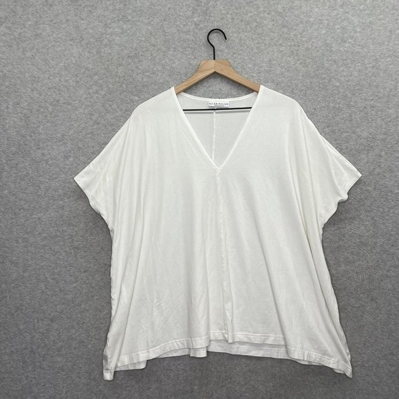 bryn Walker Tops - Bryn Walker Shirt Womens Medium White Minimalist Oversized Made In USA